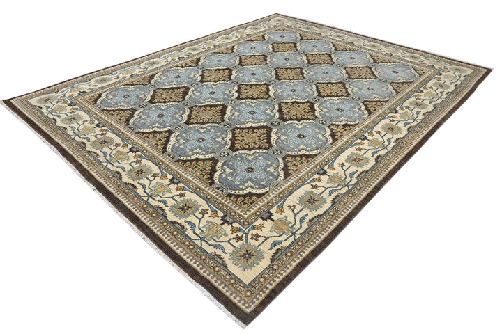 brown Large rug 8' 0" x 10' 1"