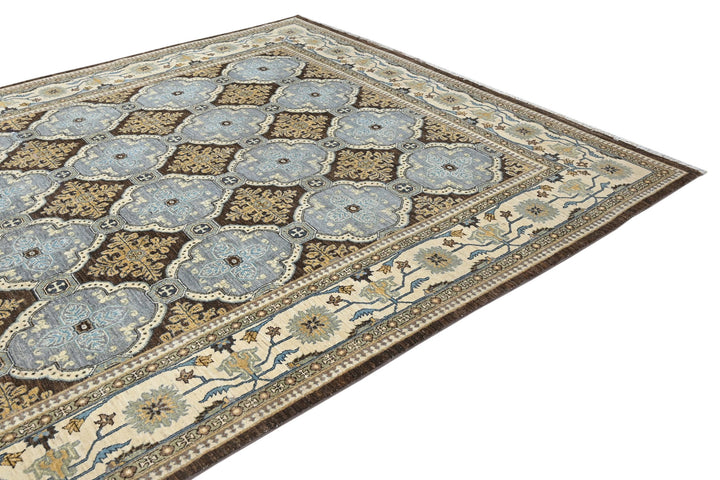 brown Large rug 8' 0" x 10' 1"