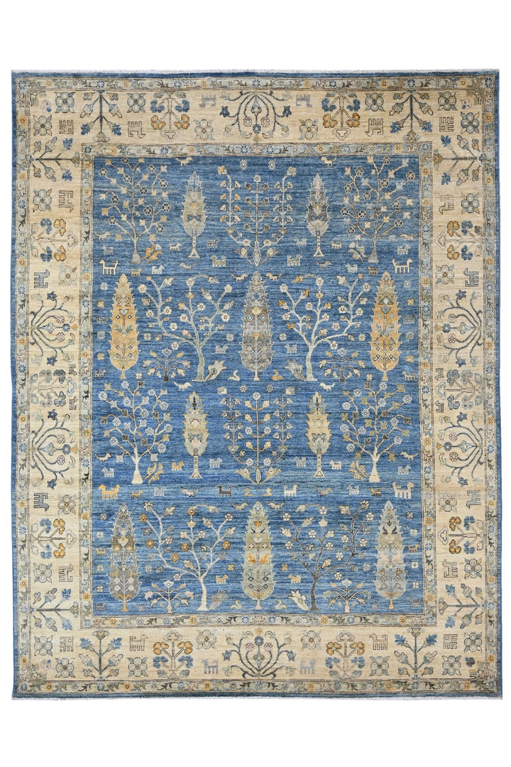blue Large rug 7' 11" x 10' 2"