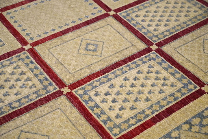 brown Medium rug 6' 6" x 9' 5"