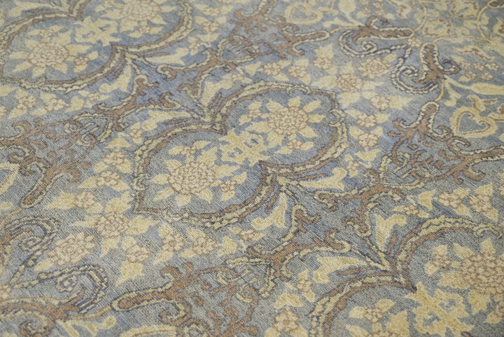 blue Medium rug 6' 1" x 9' 1"