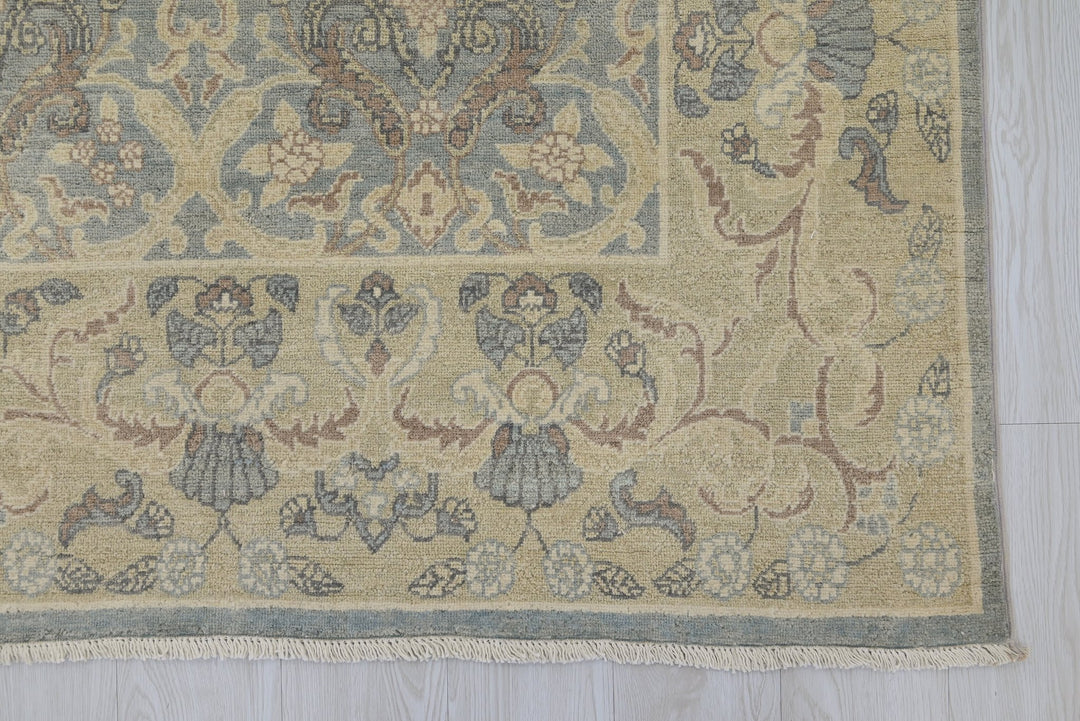 blue Medium rug 6' 1" x 9' 1"
