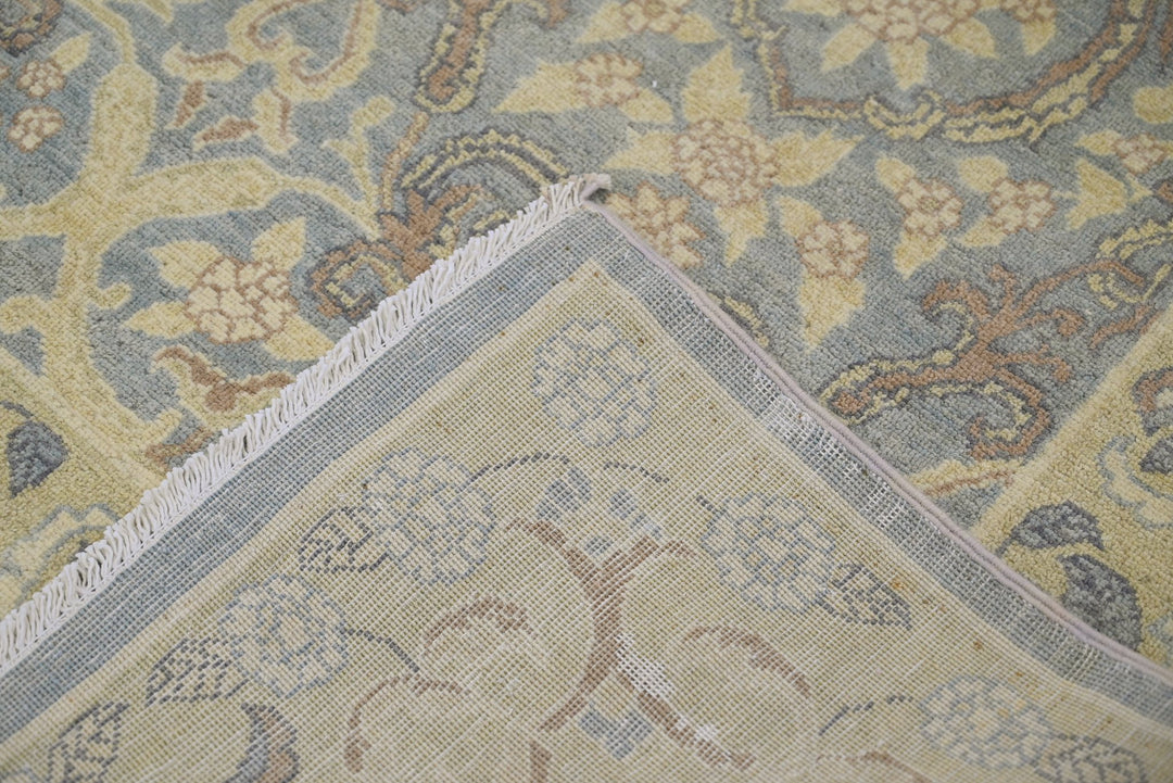 blue Medium rug 6' 1" x 9' 1"