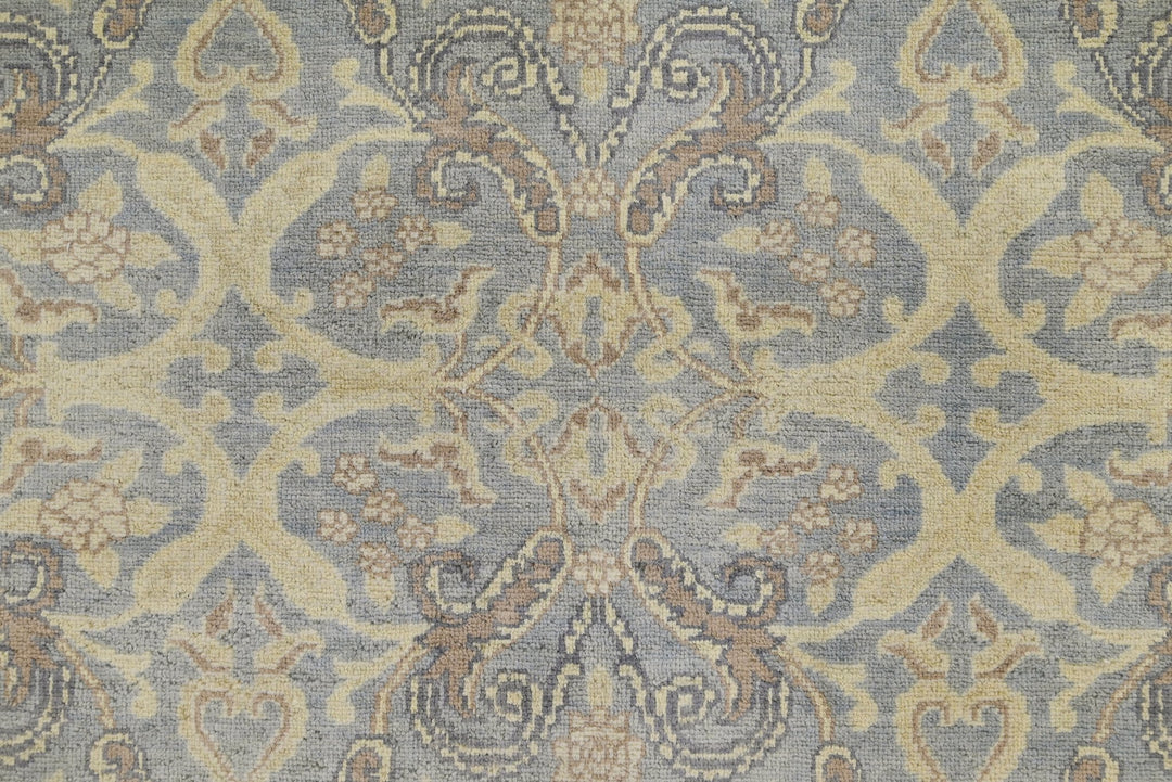 blue Medium rug 6' 1" x 9' 1"