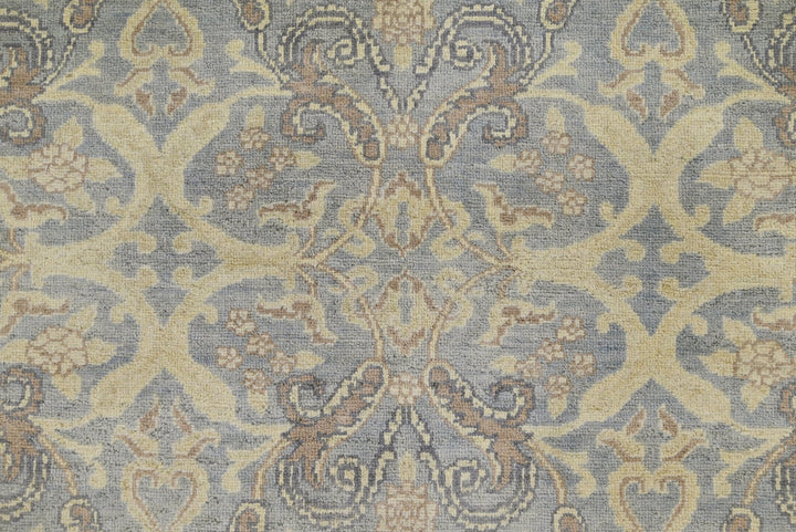 blue Medium rug 6' 1" x 9' 1"