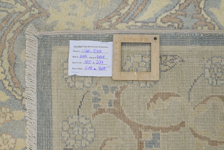 blue Medium rug 6' 1" x 9' 1"