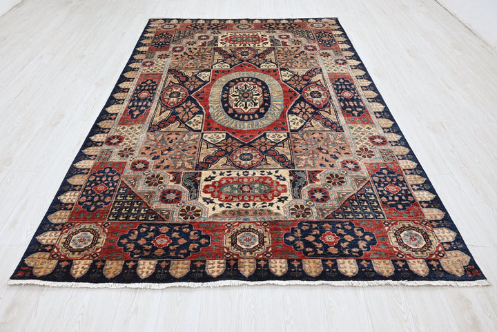 blue Medium rug 5' 11" x 8' 11"