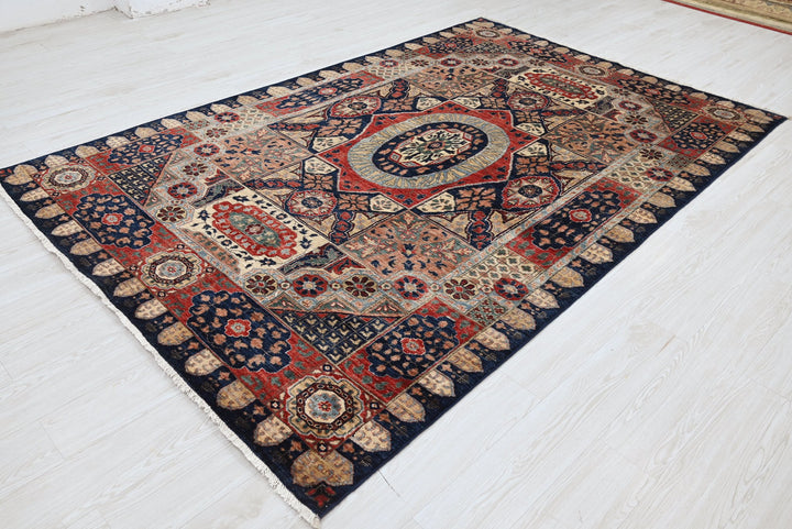 blue Medium rug 5' 11" x 8' 11"