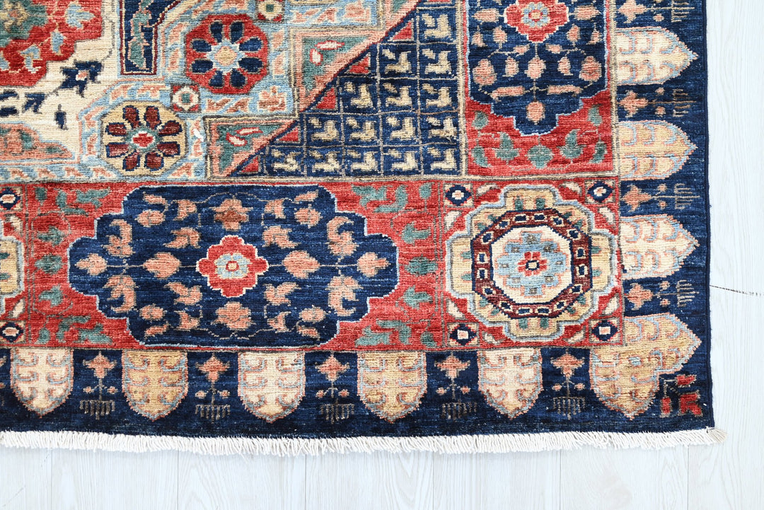 blue Medium rug 5' 11" x 8' 11"