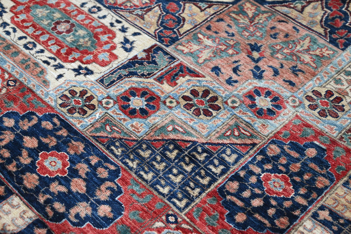 blue Medium rug 5' 11" x 8' 11"