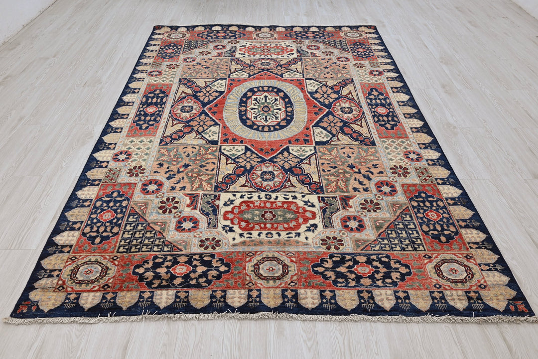 blue Medium rug 5' 11" x 8' 11"