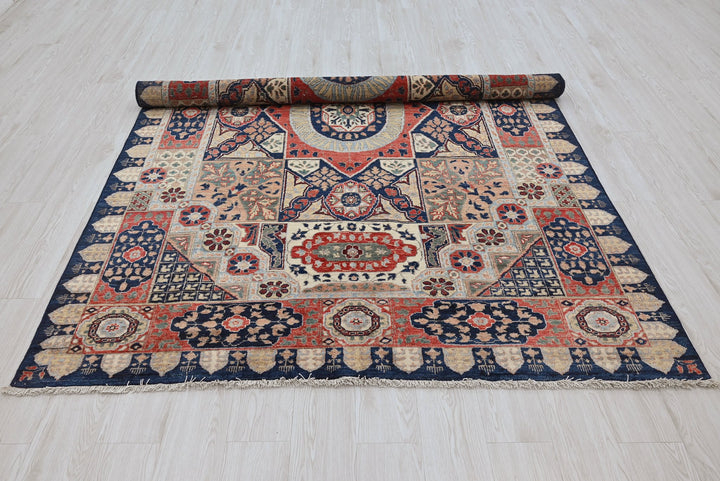 blue Medium rug 5' 11" x 8' 11"