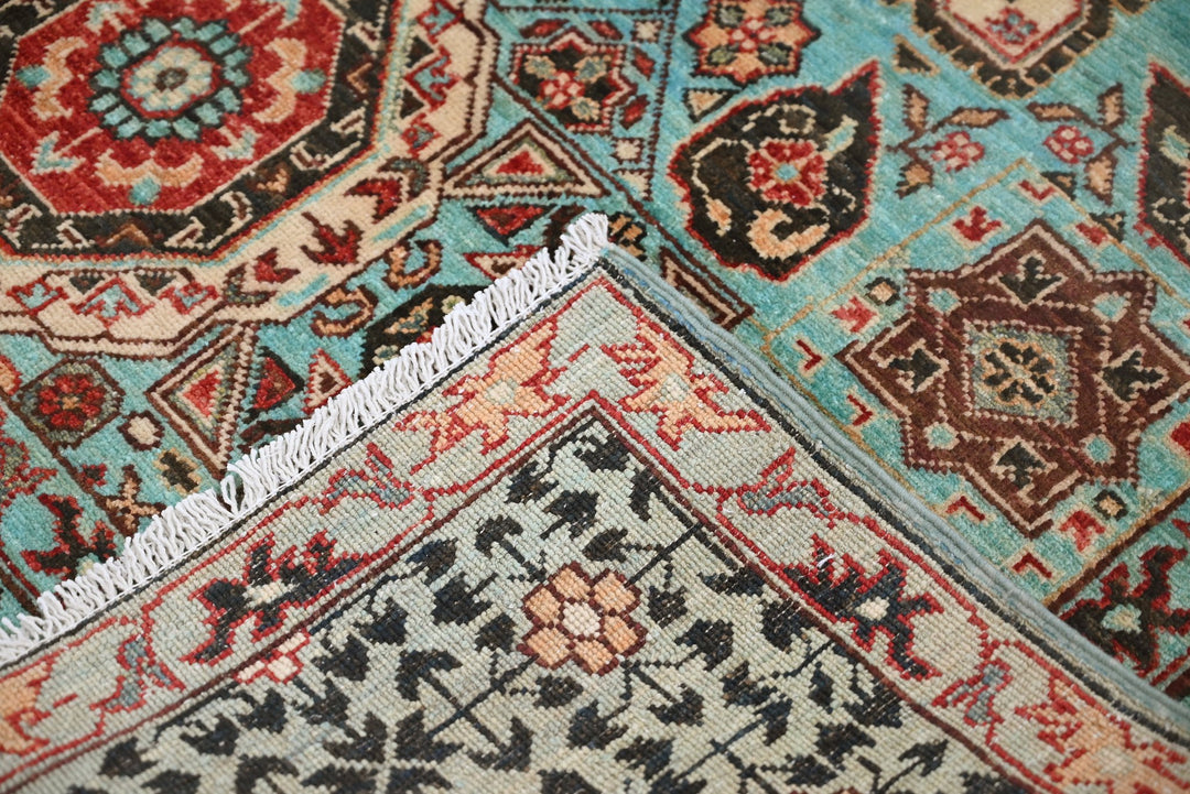 blue Medium rug 4' 11" x 6' 10"