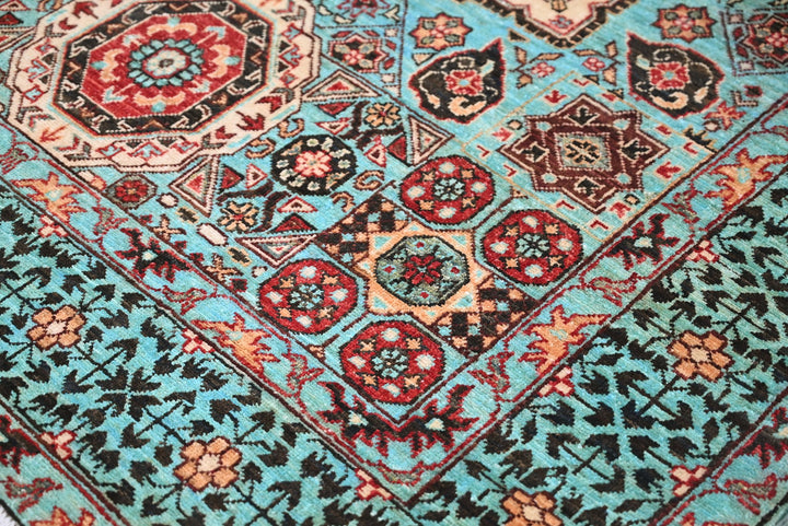 blue Medium rug 4' 11" x 6' 10"
