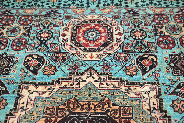 blue Medium rug 4' 11" x 6' 10"