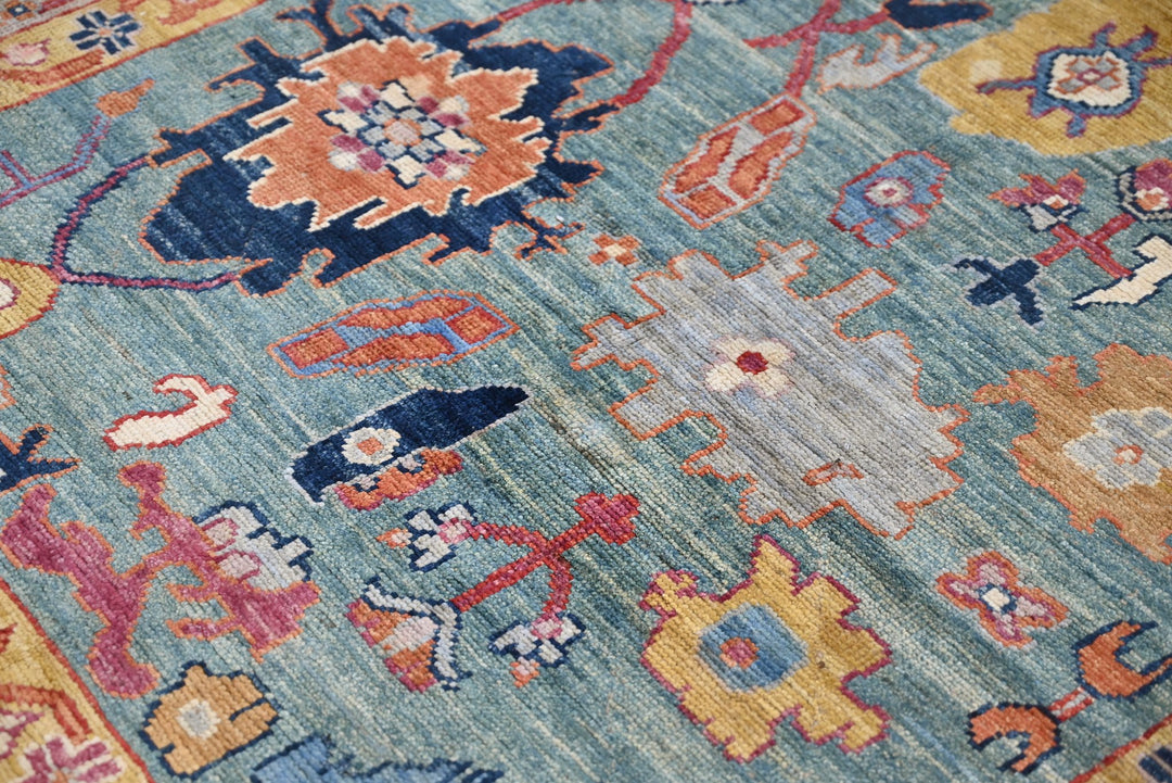 blue Medium rug 5' 6" x 8' 0"
