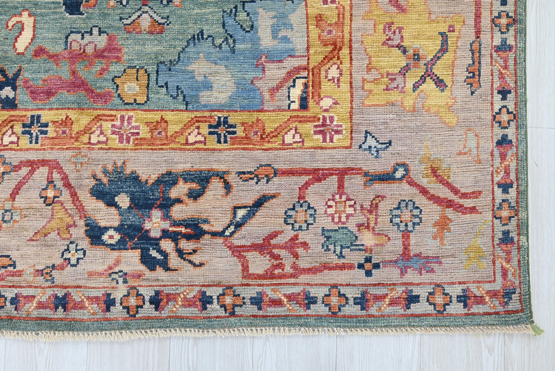 blue Medium rug 5' 6" x 8' 0"