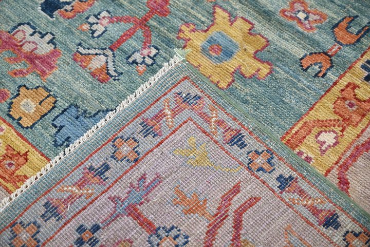 blue Medium rug 5' 6" x 8' 0"