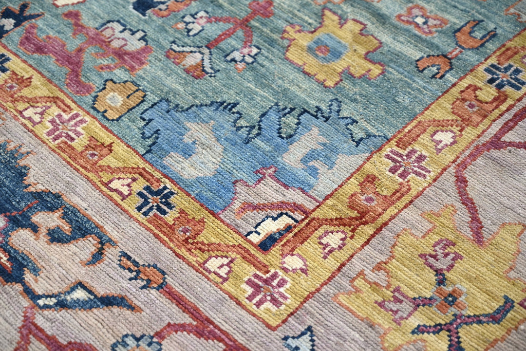 blue Medium rug 5' 6" x 8' 0"