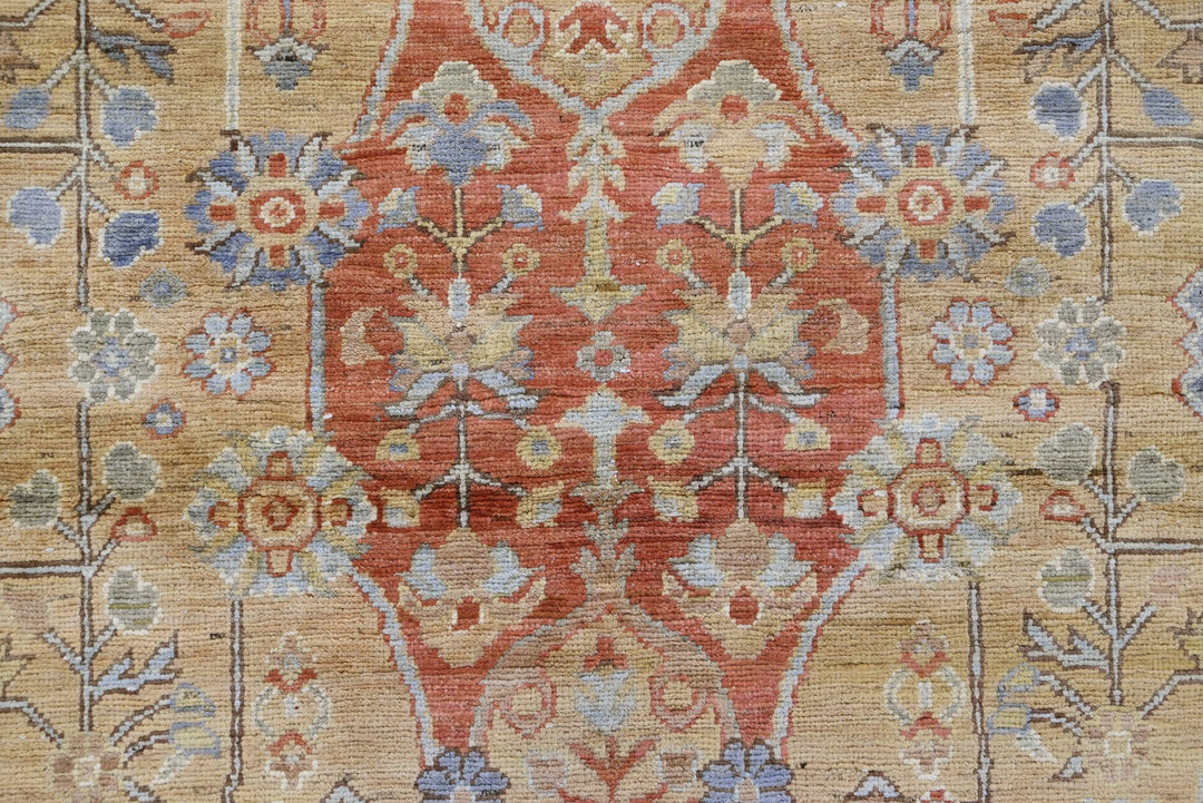 brown Accent rug 3' 10" x 5' 8"