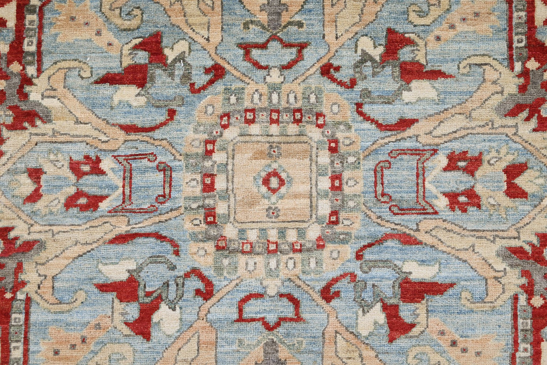 white Medium rug 5' 11" x 8' 10"