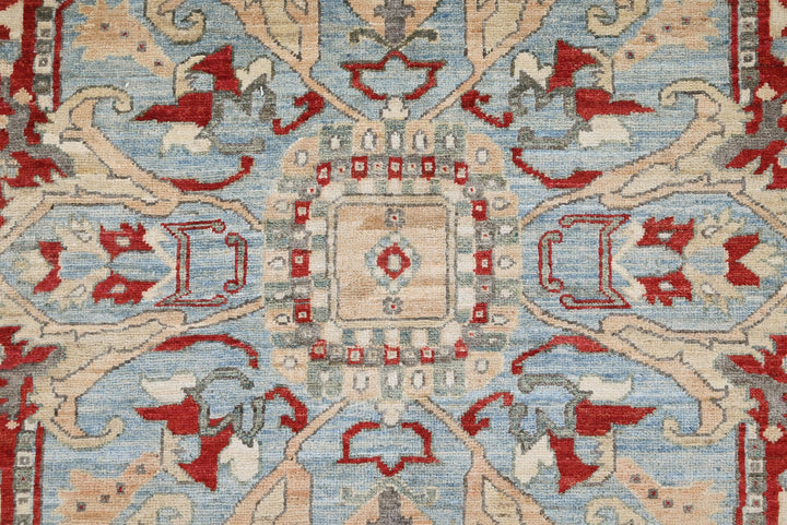 white Medium rug 5' 11" x 8' 10"