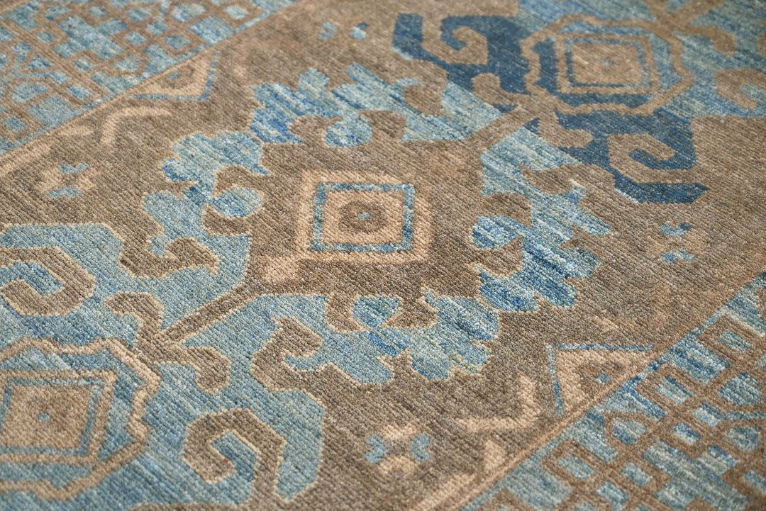 brown Runner rug 3' 5" x 9' 9"