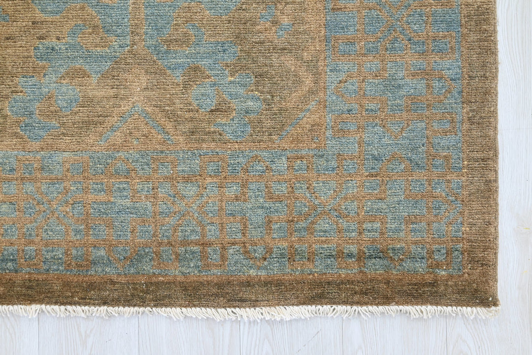 brown Runner rug 3' 5" x 9' 9"