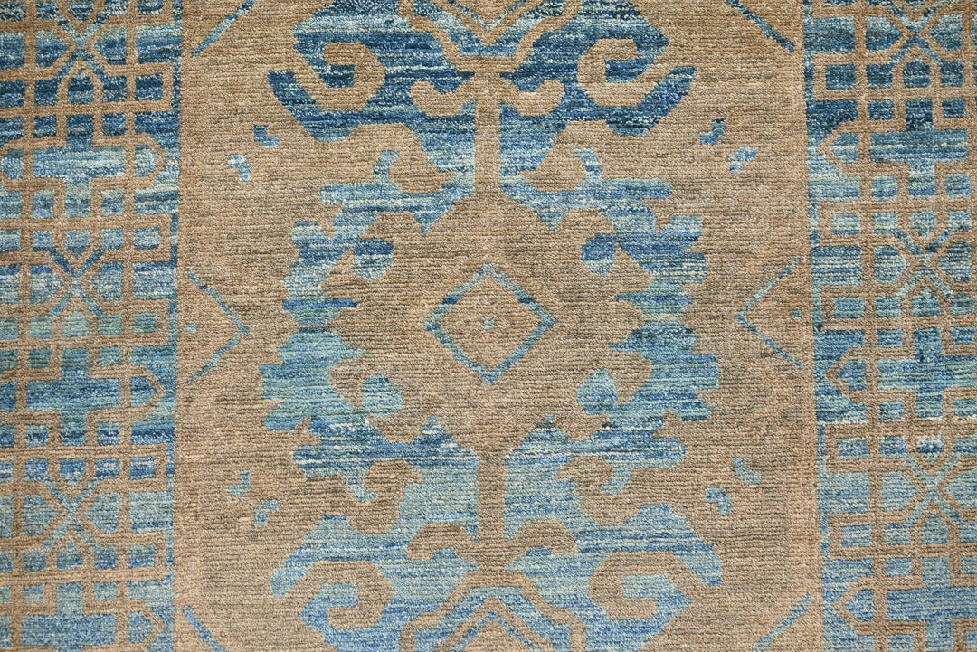 brown Runner rug 3' 5" x 9' 9"