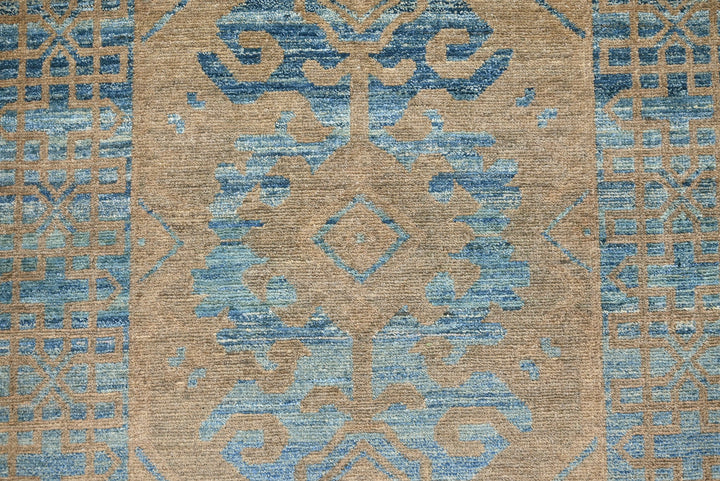 brown Runner rug 3' 5" x 9' 9"