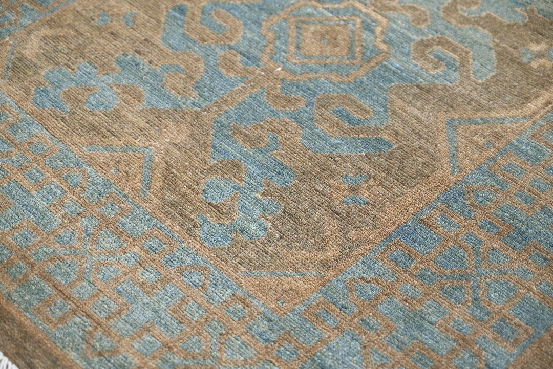 brown Runner rug 3' 5" x 9' 9"