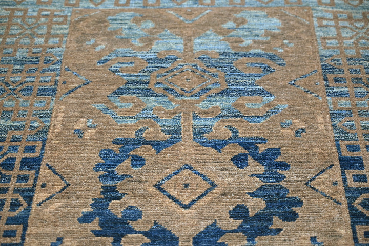 brown Runner rug 3' 5" x 9' 9"