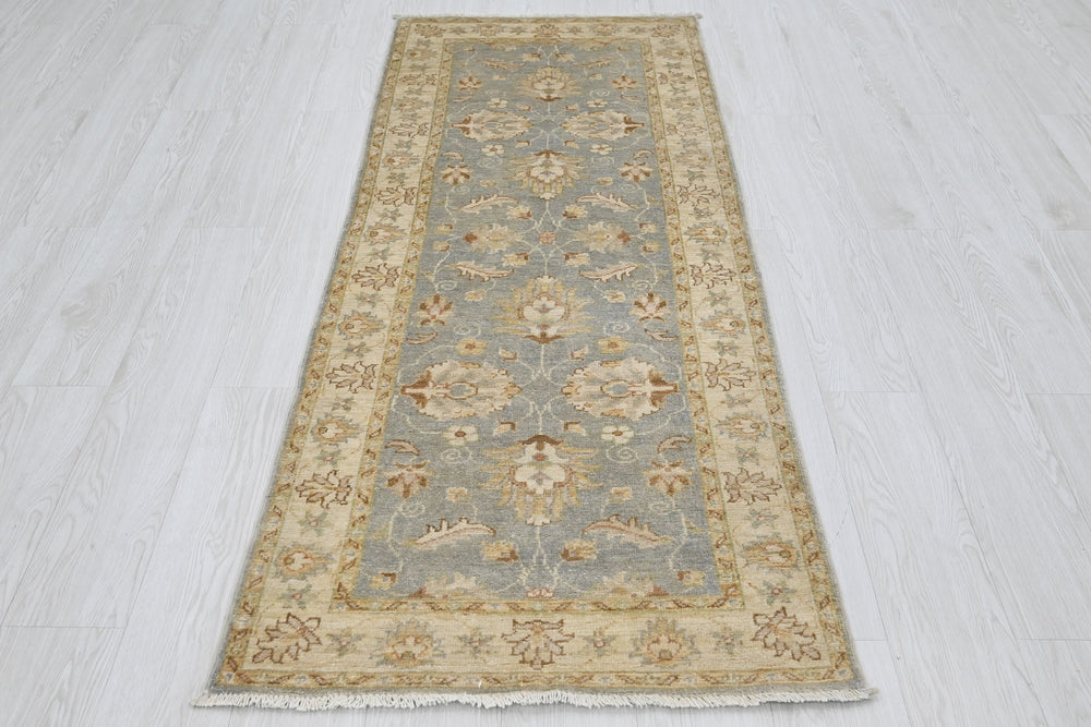 blue Runner rug 2' 5" x 6' 5"