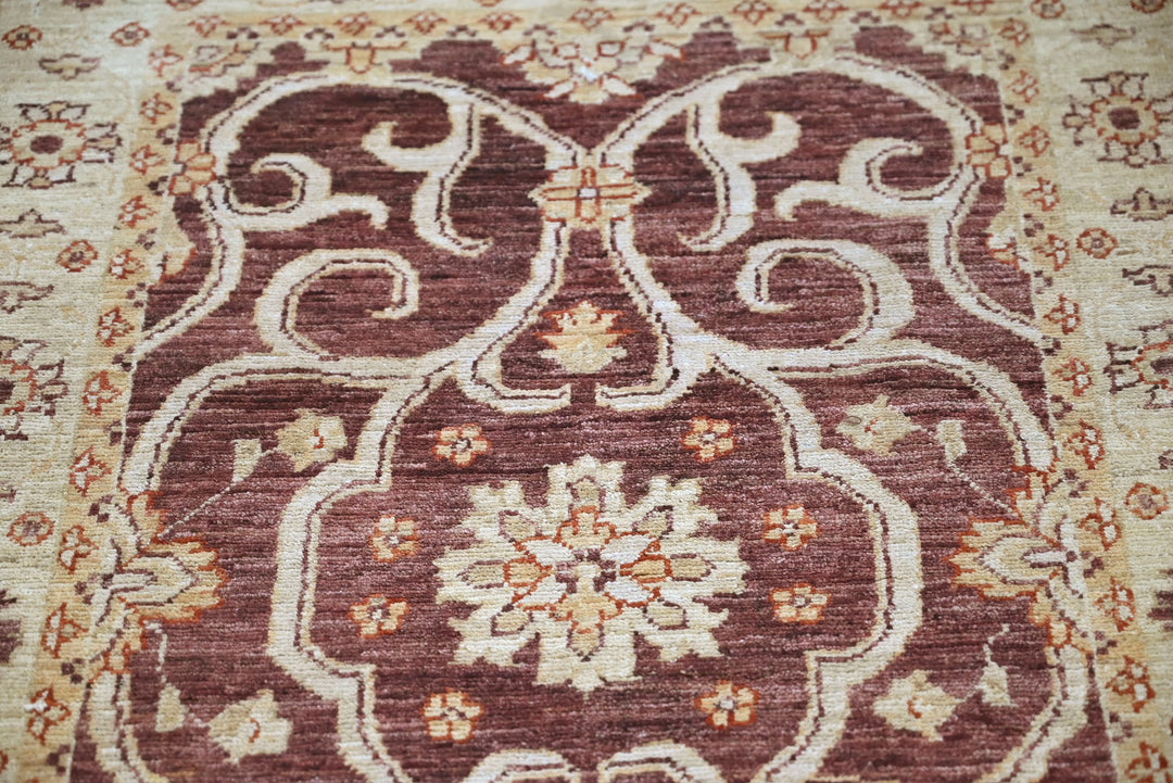 brown Accent rug 2' 7" x 6' 5"