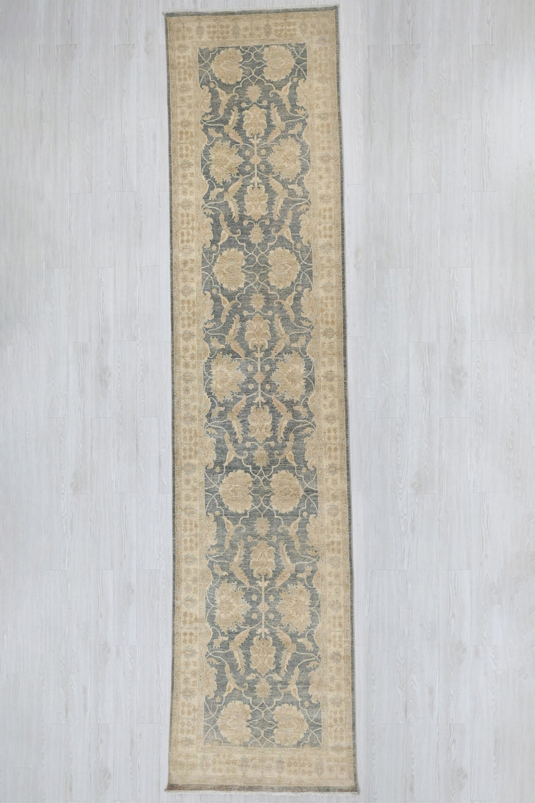 gray Runner rug 3' 10" x 15' 4"