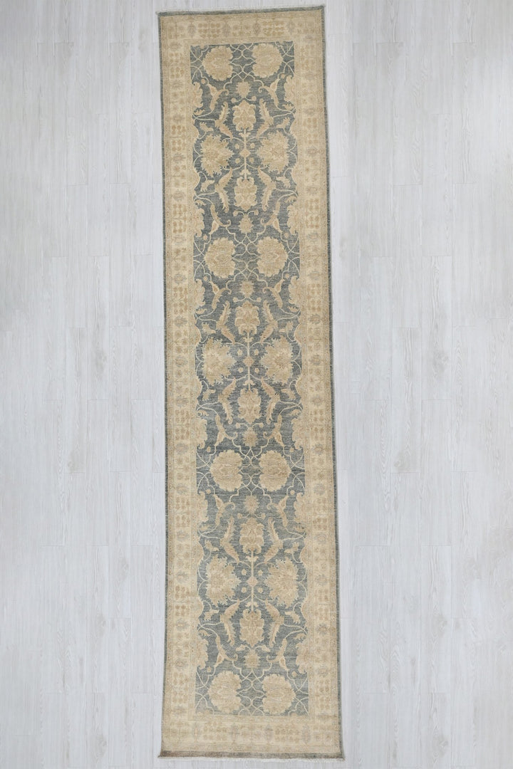 gray Runner rug 3' 10" x 15' 4"