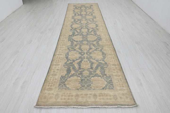 gray Runner rug 3' 10" x 15' 4"