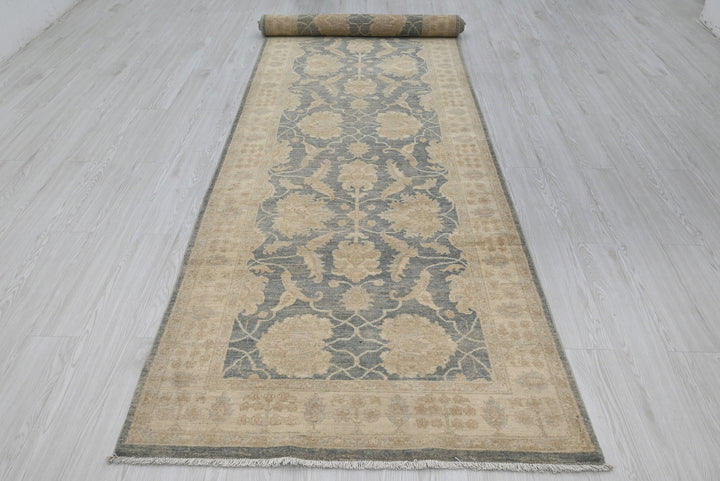 gray Runner rug 3' 10" x 15' 4"