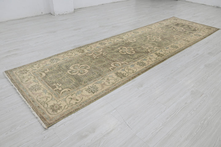 brown Runner rug 3' 5" x 11' 10"