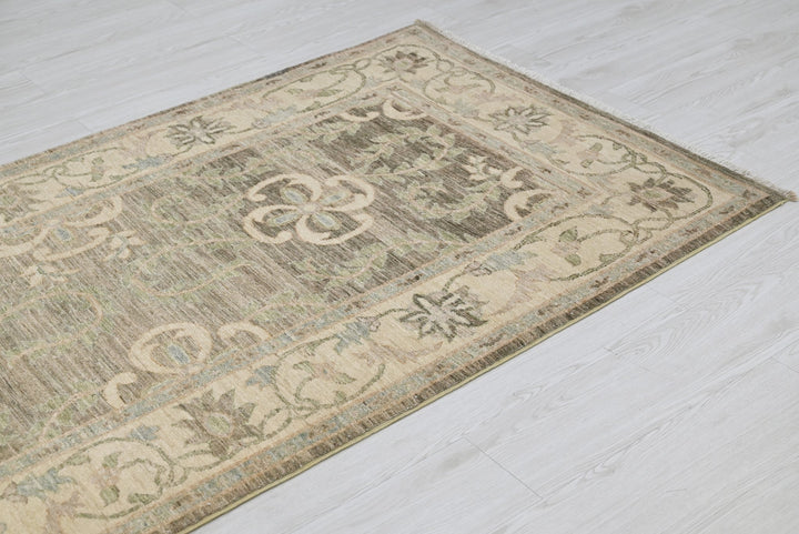brown Runner rug 3' 5" x 11' 10"