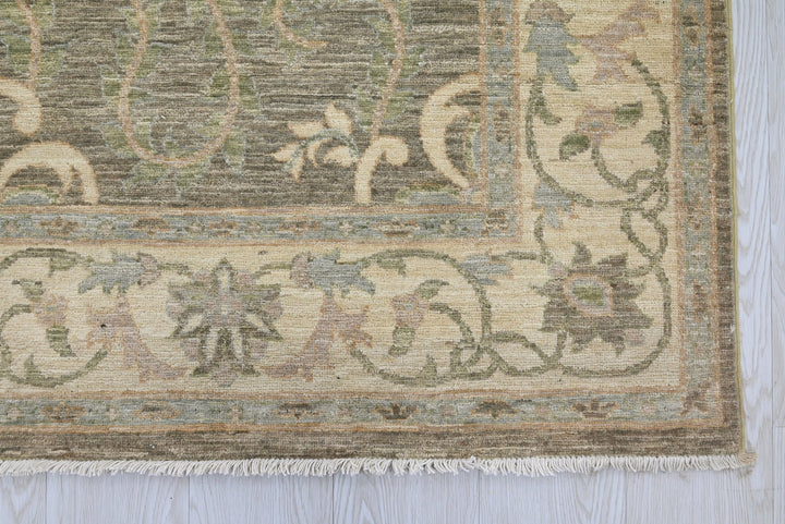 brown Runner rug 3' 5" x 11' 10"