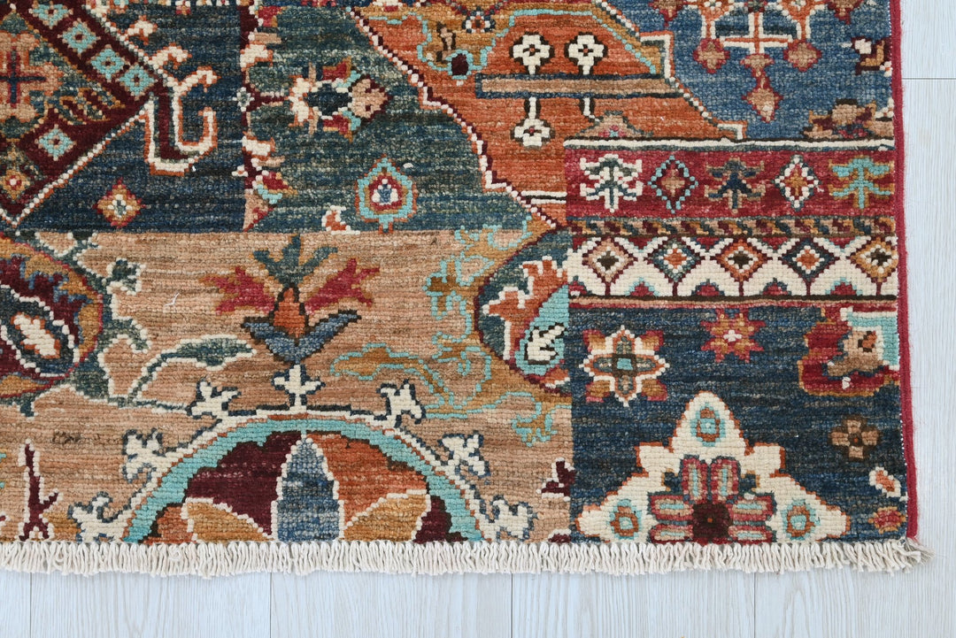 brown Runner rug 2' 10" x 8' 5"