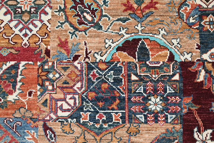 brown Runner rug 2' 10" x 8' 5"