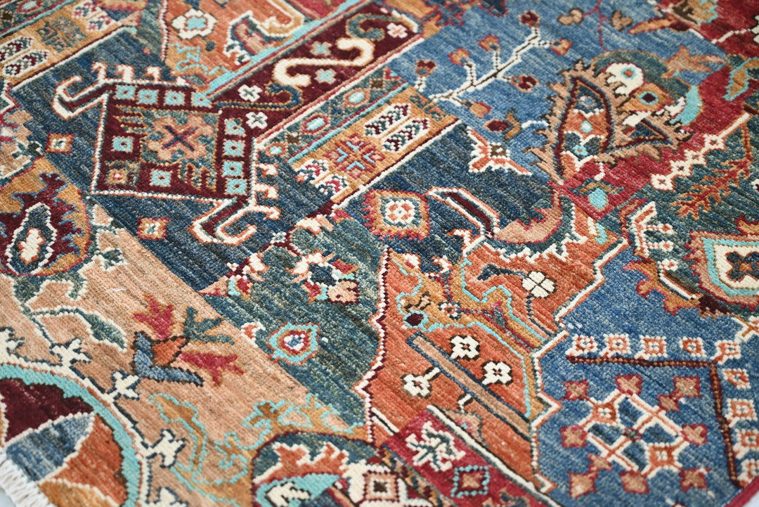 brown Runner rug 2' 10" x 8' 5"