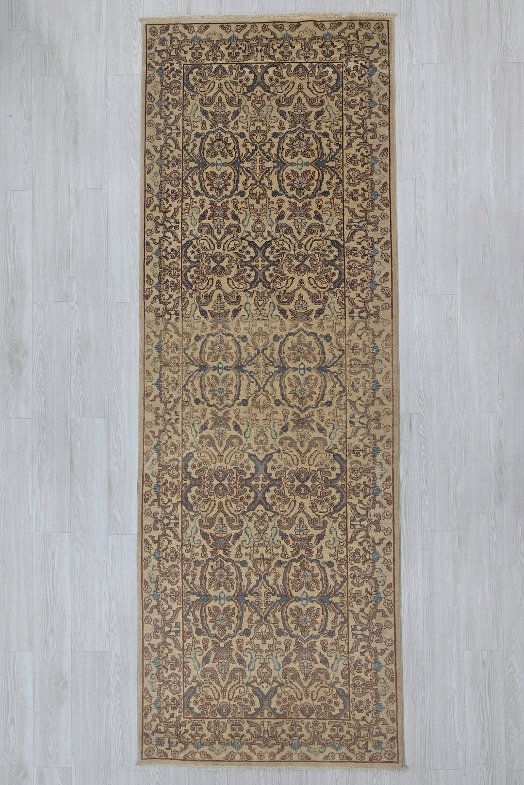 brown Runner rug 3' 3" x 9' 7"