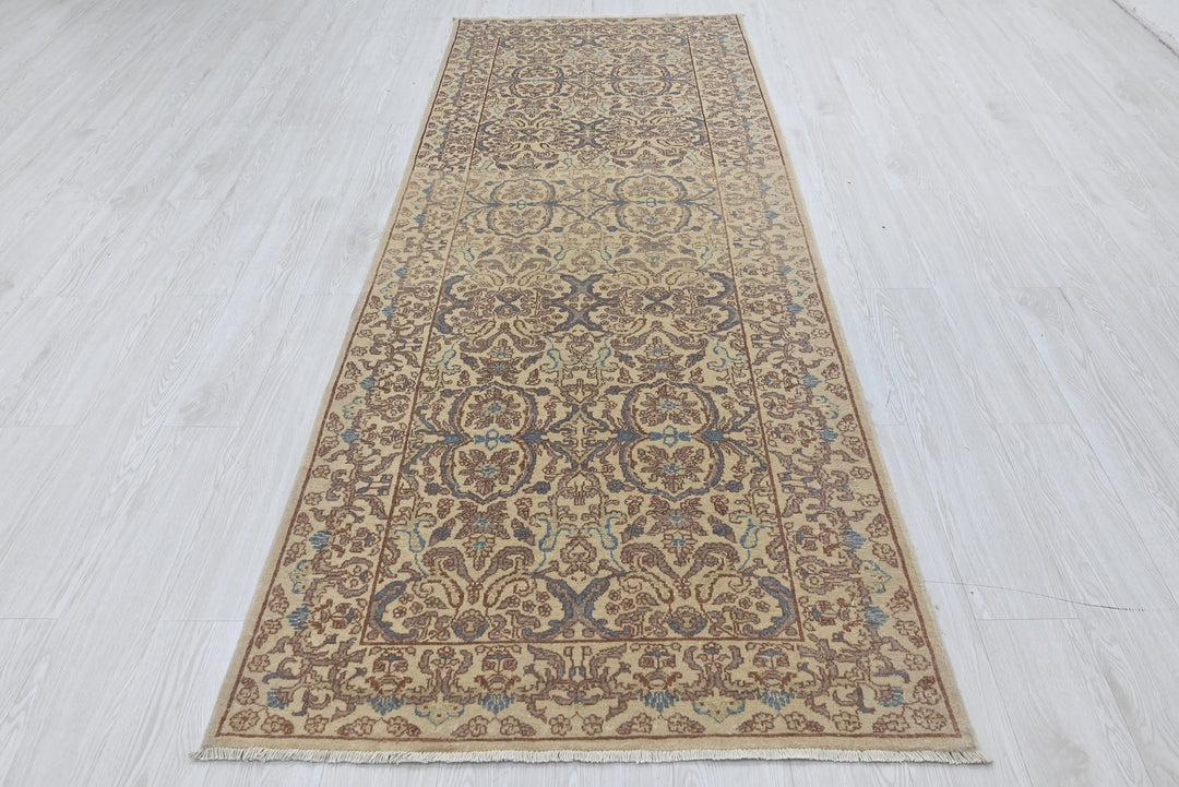 brown Runner rug 3' 3" x 9' 7"