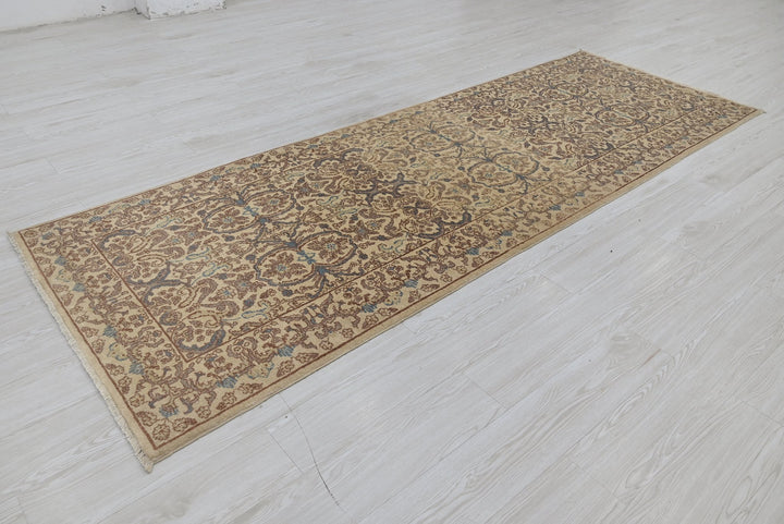 brown Runner rug 3' 3" x 9' 7"