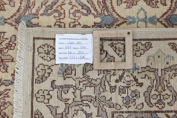 brown Runner rug 3' 3" x 9' 7"