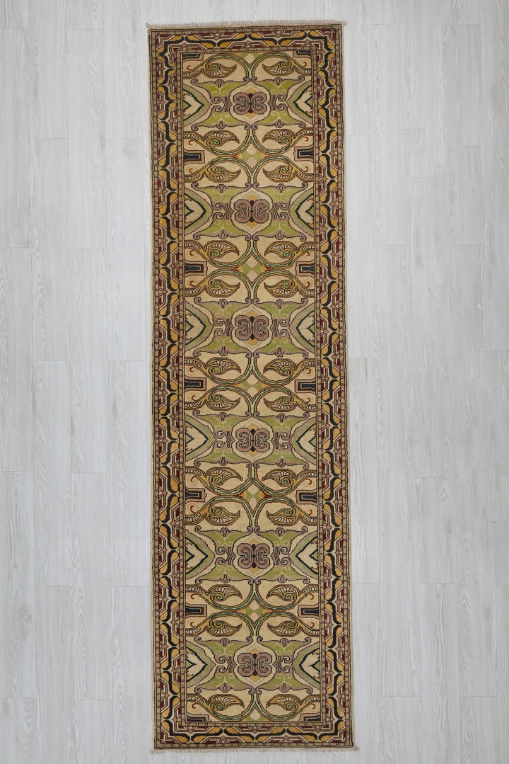 yellow Runner rug 2' 7" x 9' 8"