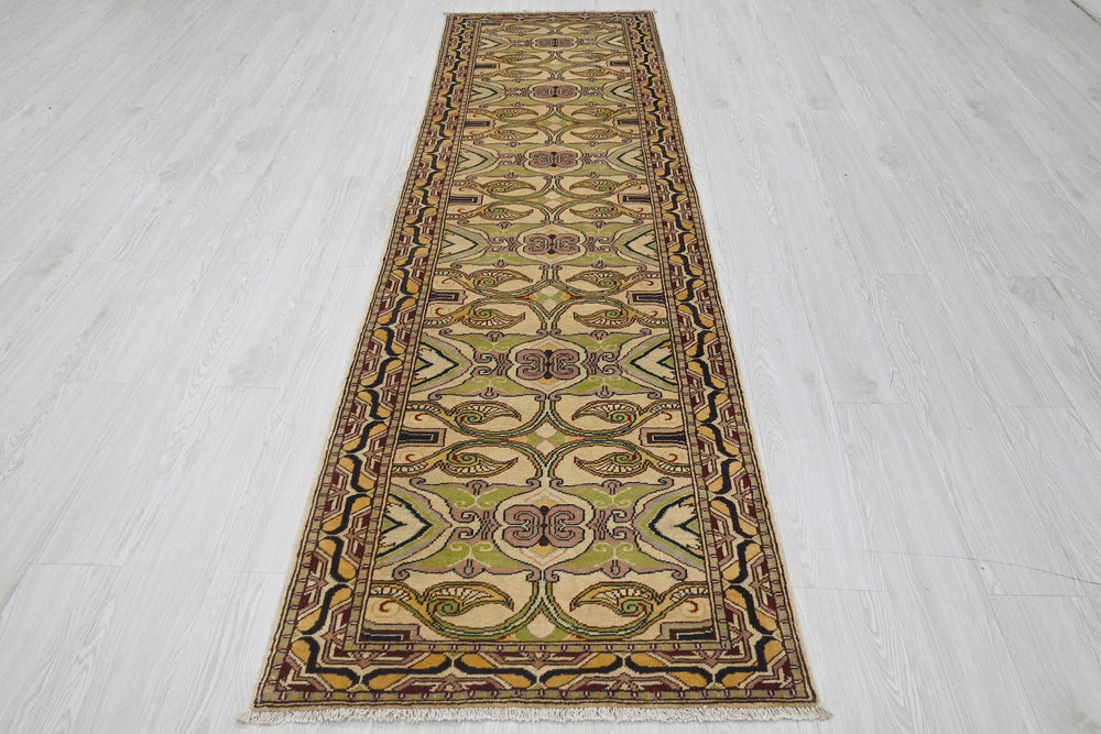 yellow Runner rug 2' 7" x 9' 8"